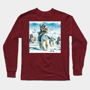 Polar Bear Riders . Long Sleeve T-Shirt